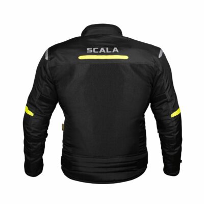 Scala Blaze Jacket Black Neon