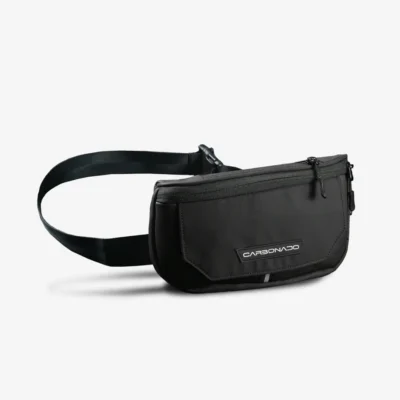 CARBONAFO CACHE BLACK URBAN WAIST POUCH